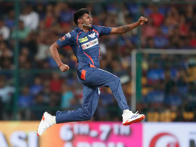 Mayank Yadav has bowled the fastest ball in IPL 2024 thus far at 156.7 kph | BCCI-IPL