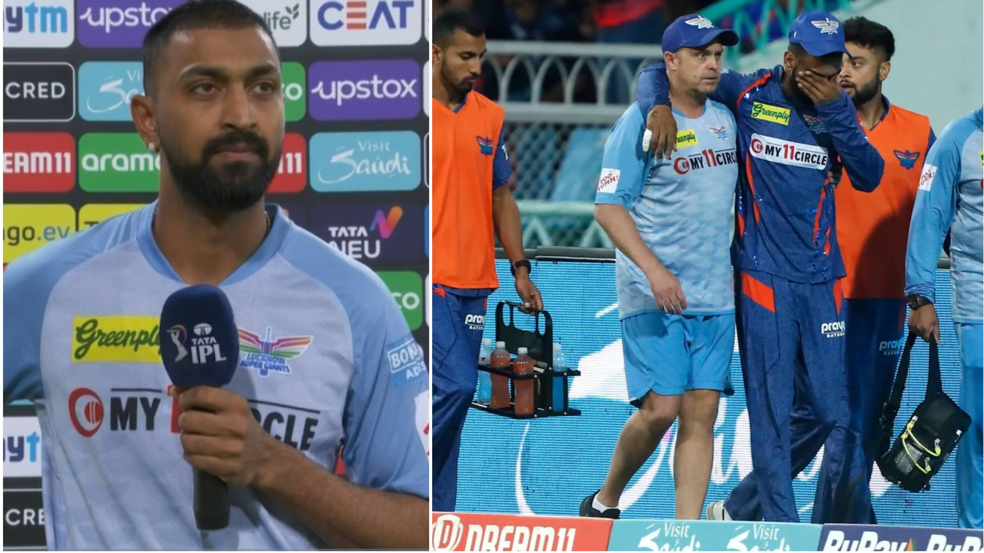 IPL 2023: “Medical team will assess it,” Krunal Pandya on KL Rahul’s injury after LSG’s loss to RCB