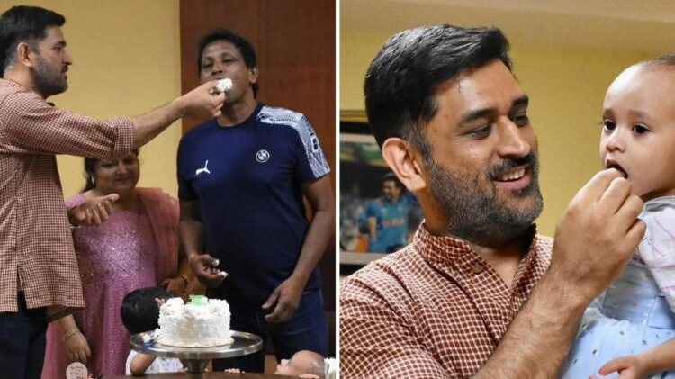 WATCH- MS Dhoni enjoys gala time at his close friend’s birthday party in Ranchi 