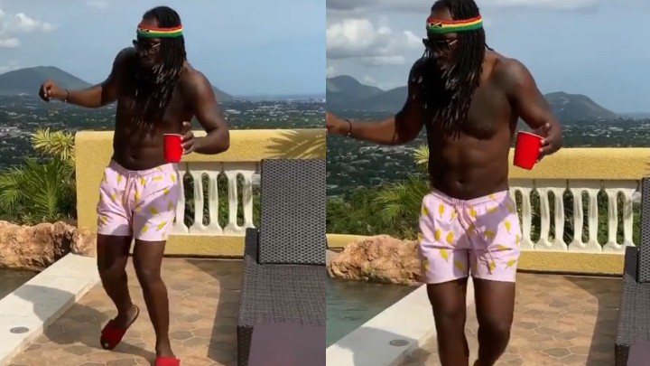 WATCH: Chris Gayle's dance moves near a pool will beat your Monday blues
