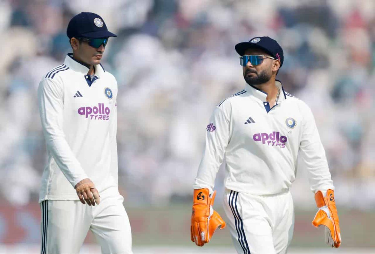 Shubman Gill and Rishabh Pant | Getty