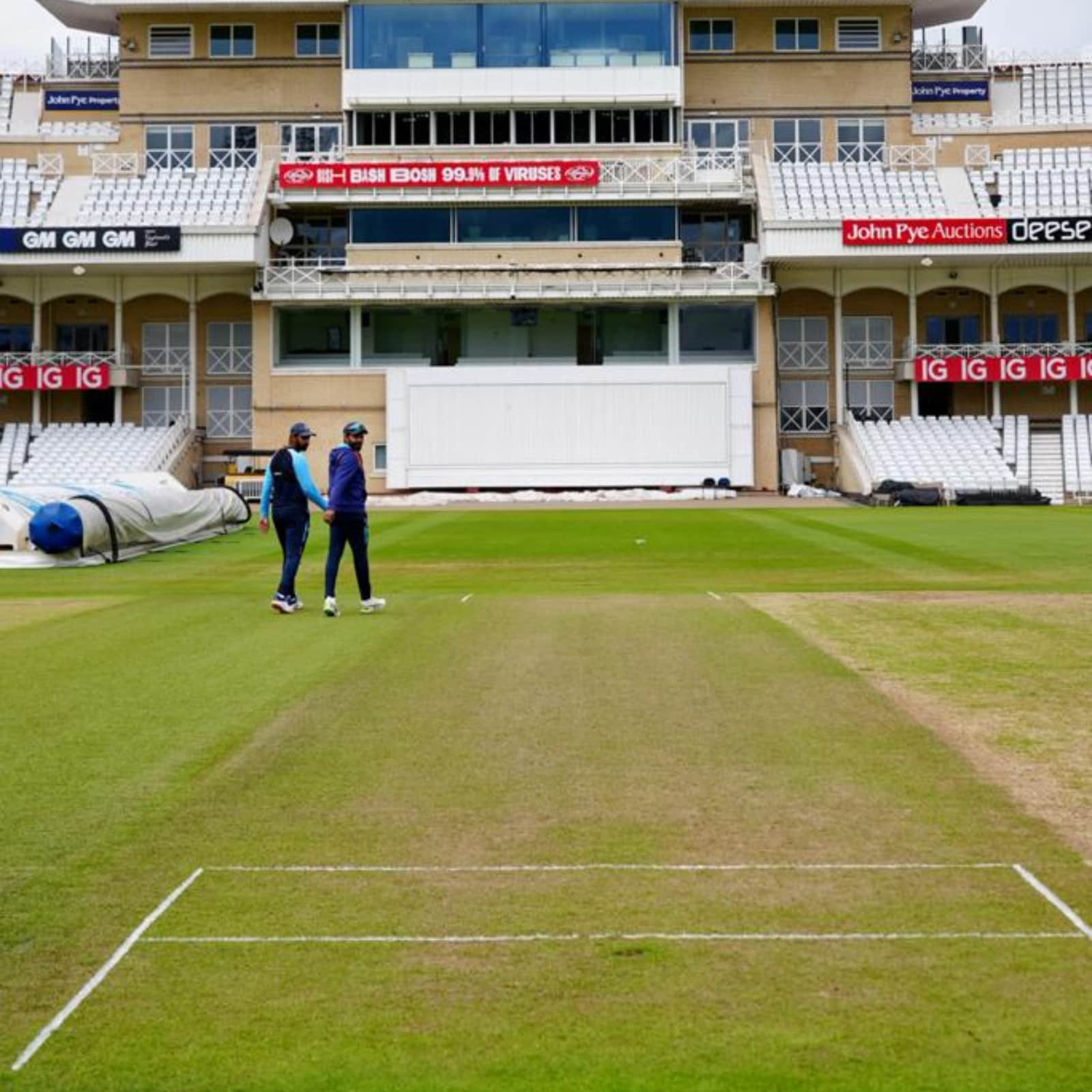 India got a green pitch to play in 1st Test vs England at Nottingham | Twitter