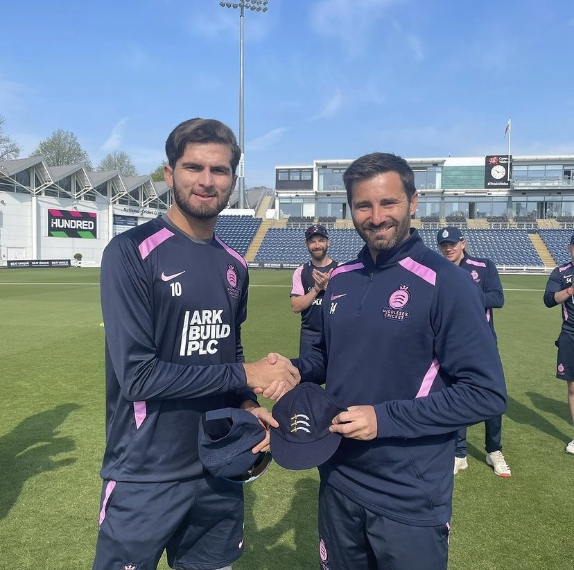 Shaheen Afridi made his debut for Middlesex | Instagram 