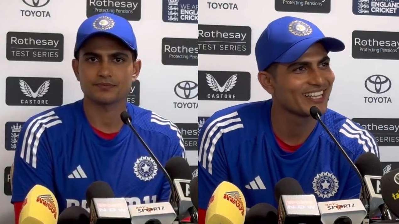 ENG v IND 2025: WATCH- “Where is he?”- Shubman Gill asks for English journo who highlighted India's record in Birmingham