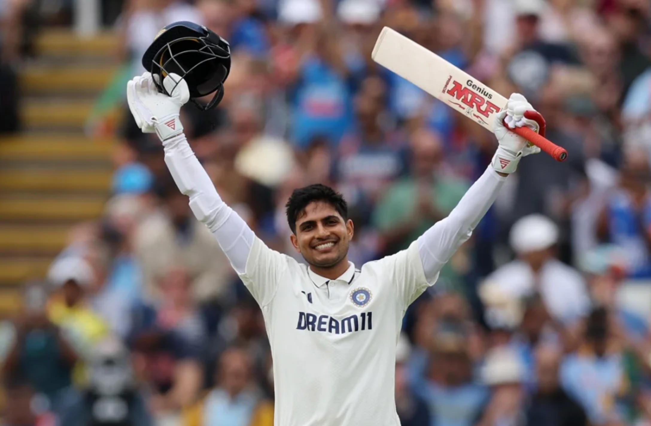 Shubman Gill has 585 runs in 4 innings in ongoing Test series | Getty