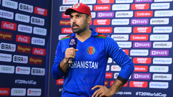 T20 World Cup 2021: We were 30 runs short against NZ; had lots of positives from the tournament- Nabi 