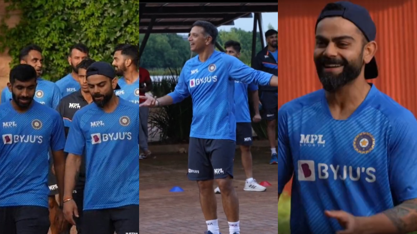 SA v IND 2021-22: WATCH - Team India play 'footvolley' to recharge themselves ahead of training session