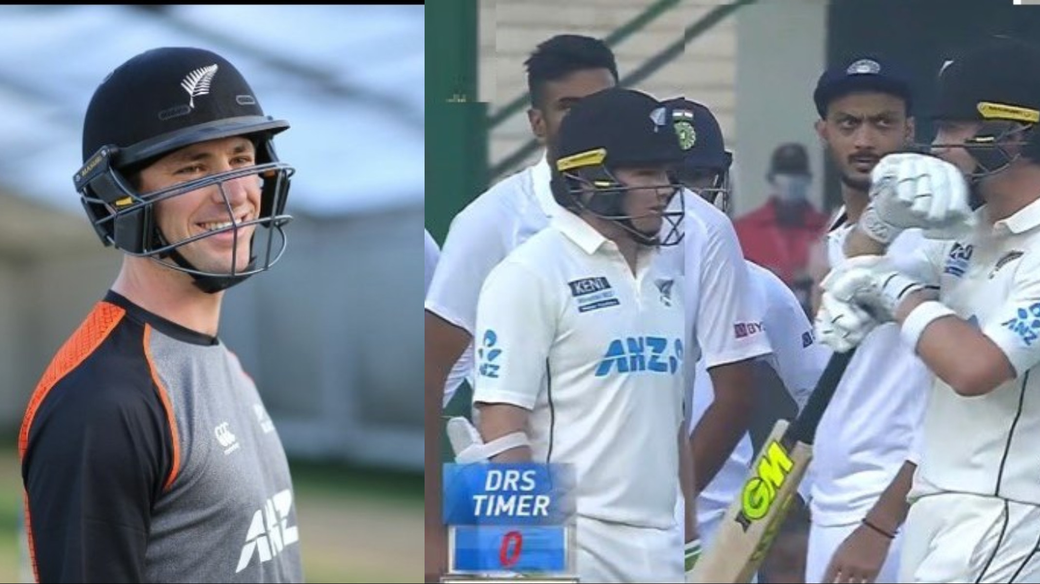 IND v NZ 2021: Will Young gets roasted on social media after his DRS review faux pas in 2nd innings 