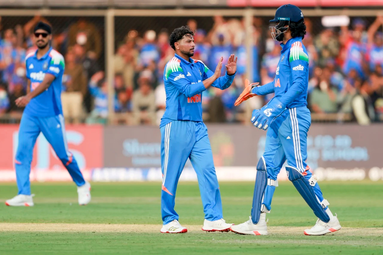 Kuldeep Yadav managed just three wickets in three ODIs in recent series | Getty
