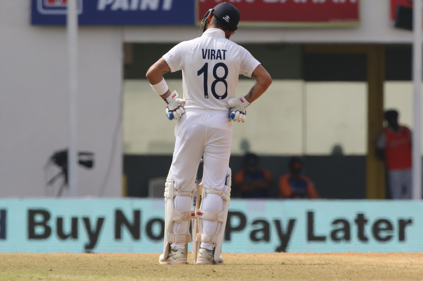 Virat Kohli during India's loss to England in the first Test | BCCI