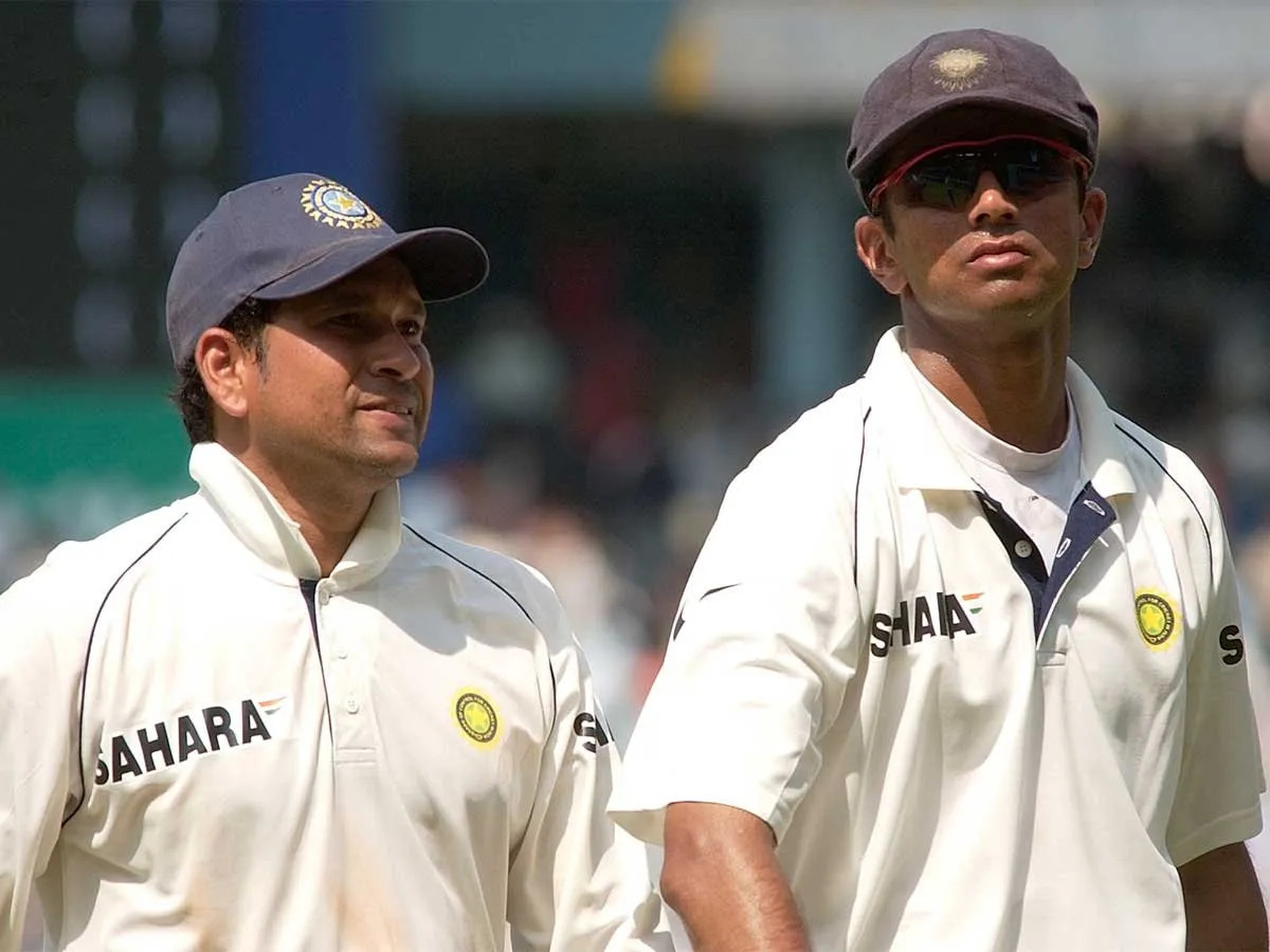 Sachin Tendulkar and Rahul Dravid | Getty