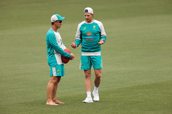 Tim Paine and Justin Langer | GETTY