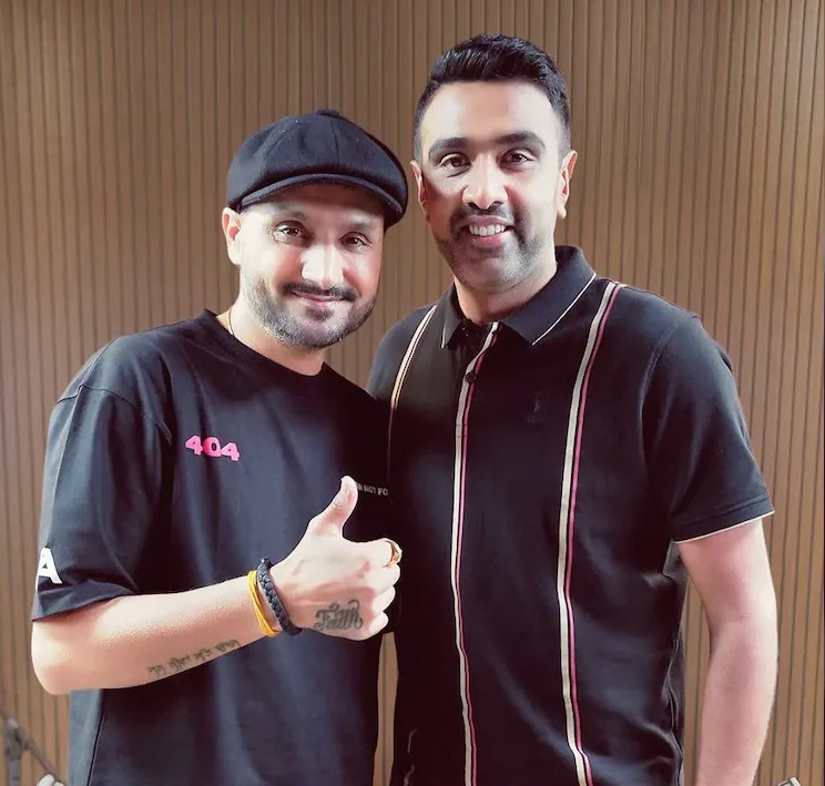 Harbhajan Singh and R Ashwin, two of India's greatest off-spinners | X