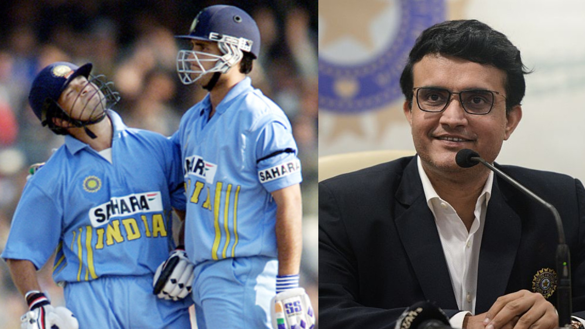 Sourav Ganguly reveals how Sachin Tendulkar asked him to open in ODIs