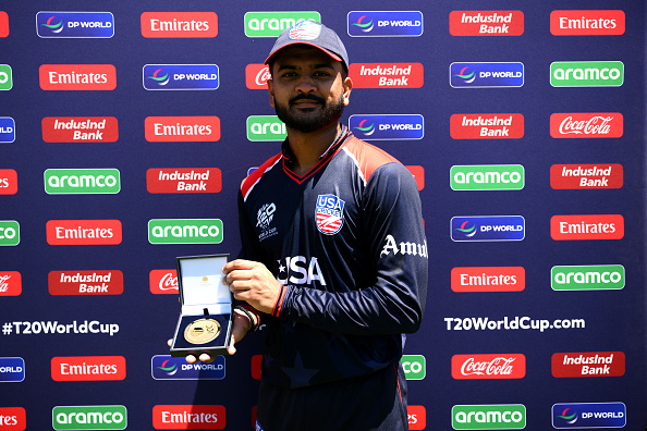 Monank Patel, USA captain was Player of the Match | Getty