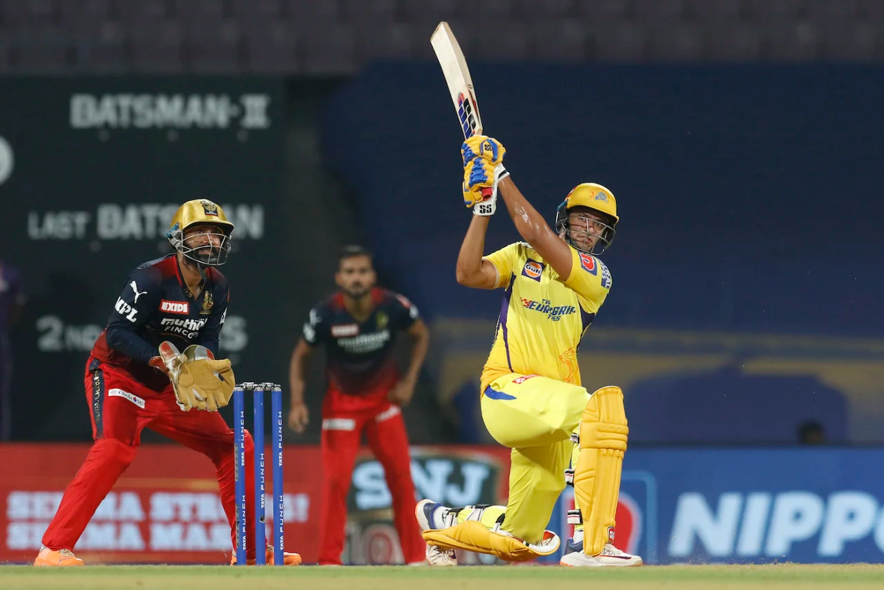 Shivam Dube hit 95* as CSK beat RCB by 23 runs for their first win in IPL 2022 | BCCI-IPL