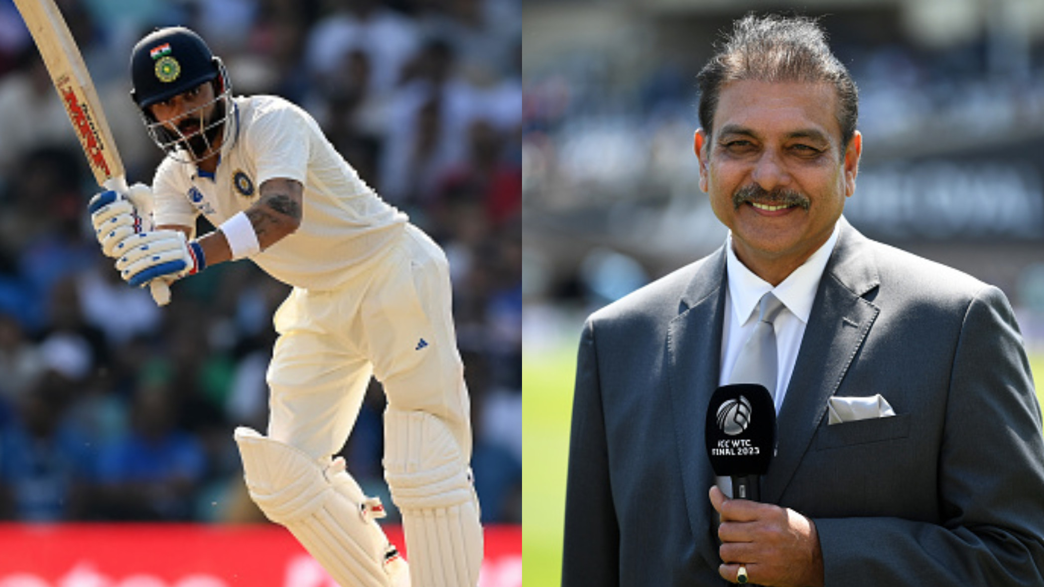 WTC 2023 Final: “He looked very fluent”- Shastri predicts a purple patch for Virat Kohli