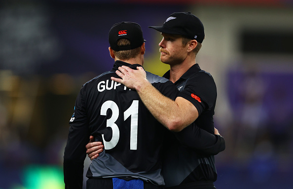 Jimmy Neesham and Martin Guptill | GETTY 