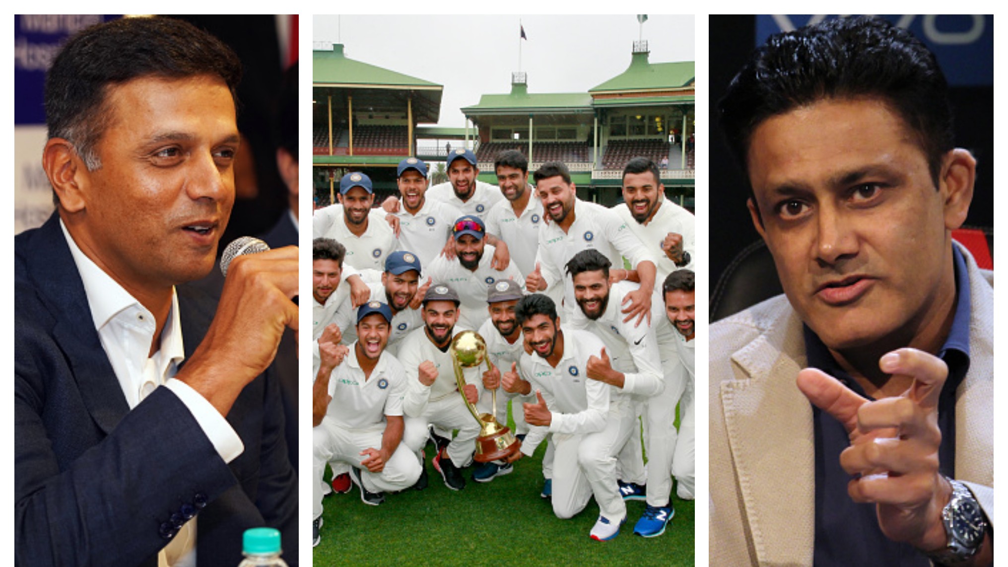 AUS v IND 2020-21: Former captains Dravid, Kumble plot how India can win the Test series in Australia