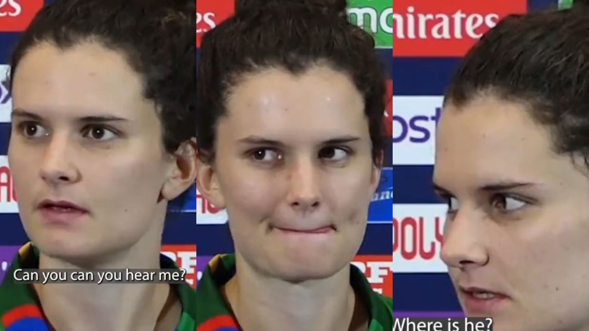 T20 World Cup 2023: WATCH- Laura Wolvaardt’s spooked and hilarious reactions to a journalist’s voice on Zoom