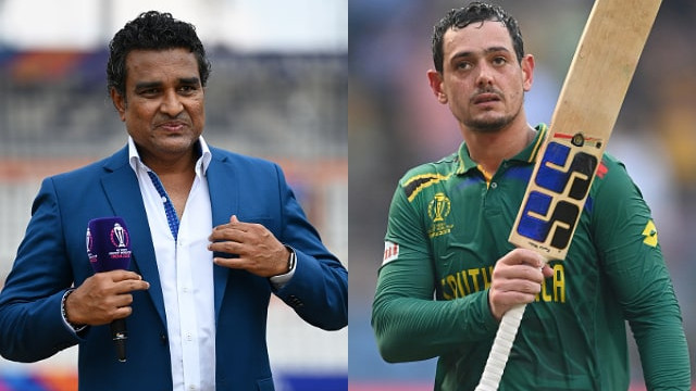 CWC 2023: Sanjay Manjrekar jokes about a petition to keep Quinton de Kock from retiring from ODIs