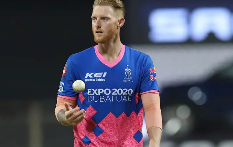 Ben Stokes fractured his left index finger during IPL 2021| BCCI/IPL