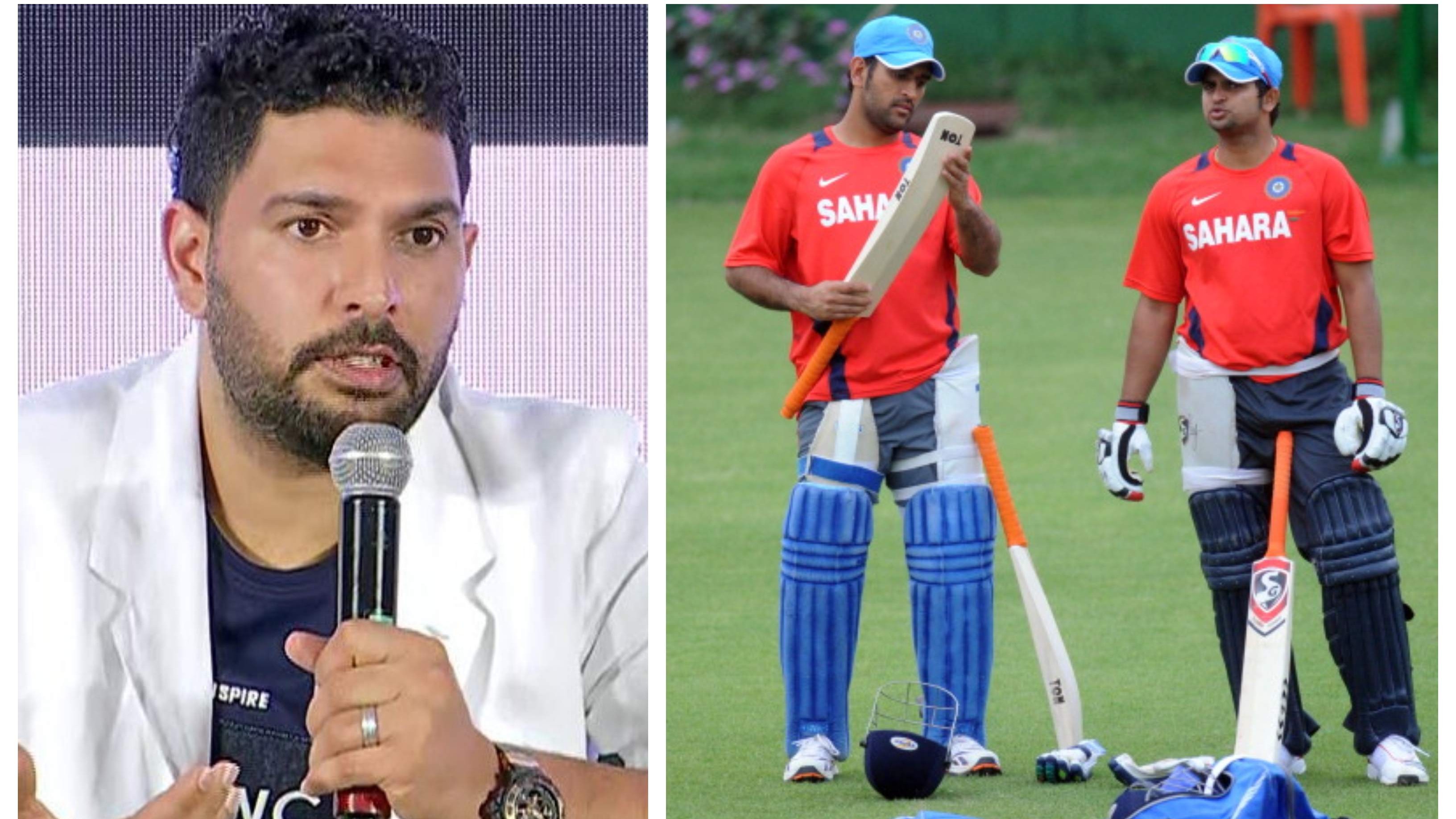 Dhoni really backed Raina during 2011 World Cup, says Yuvraj Singh