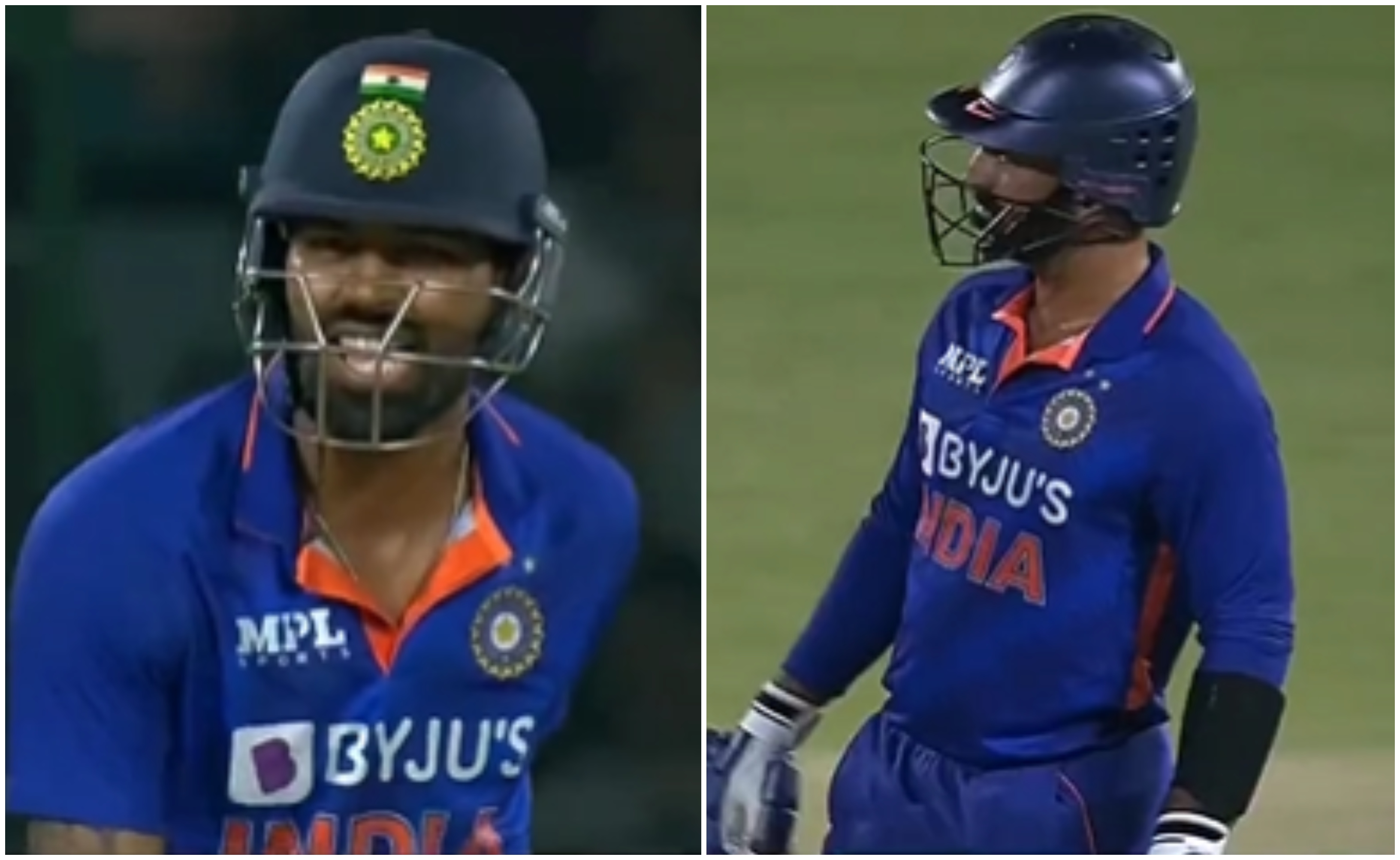 Hardik Pandya and Dinesh Karthik | Screengrab