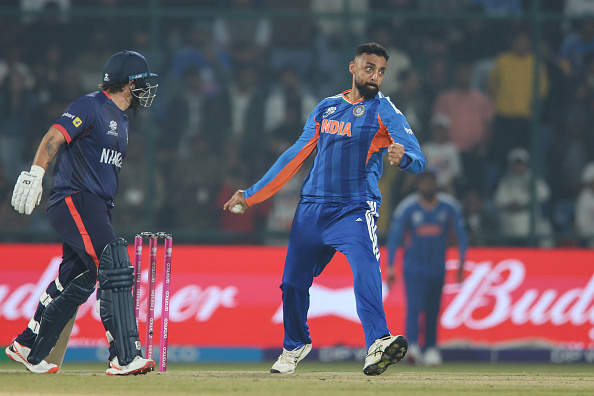 Varun Chakravarthy ran through the Namibia batting line-up | Getty