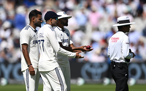 Different-coloured balls could be used in a Test match going forward | Getty