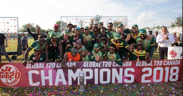 Vancouver Knights won the Global Canada T20 league 2018