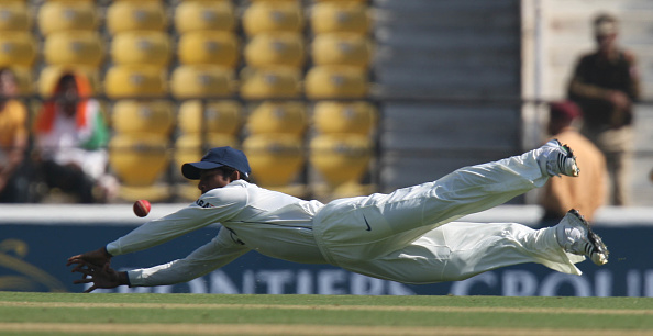Wriddhiman Saha during his Test debut vs South Africa in Nagpur 2010 | Getty