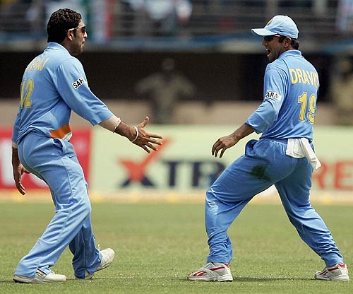 Yuvraj Singh and Rahul Dravid are two different players | AFP