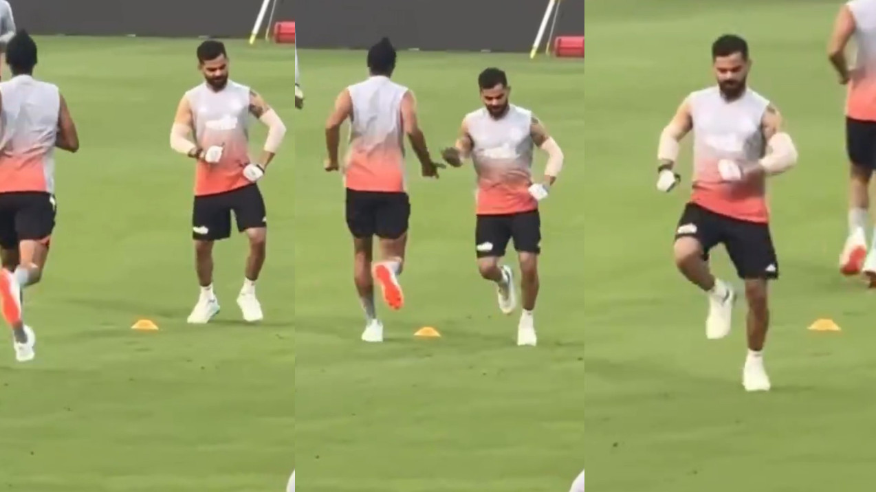IND v NZ 2026: WATCH- Virat Kohli’s hilarious mimicry of Arshdeep Singh’s running style