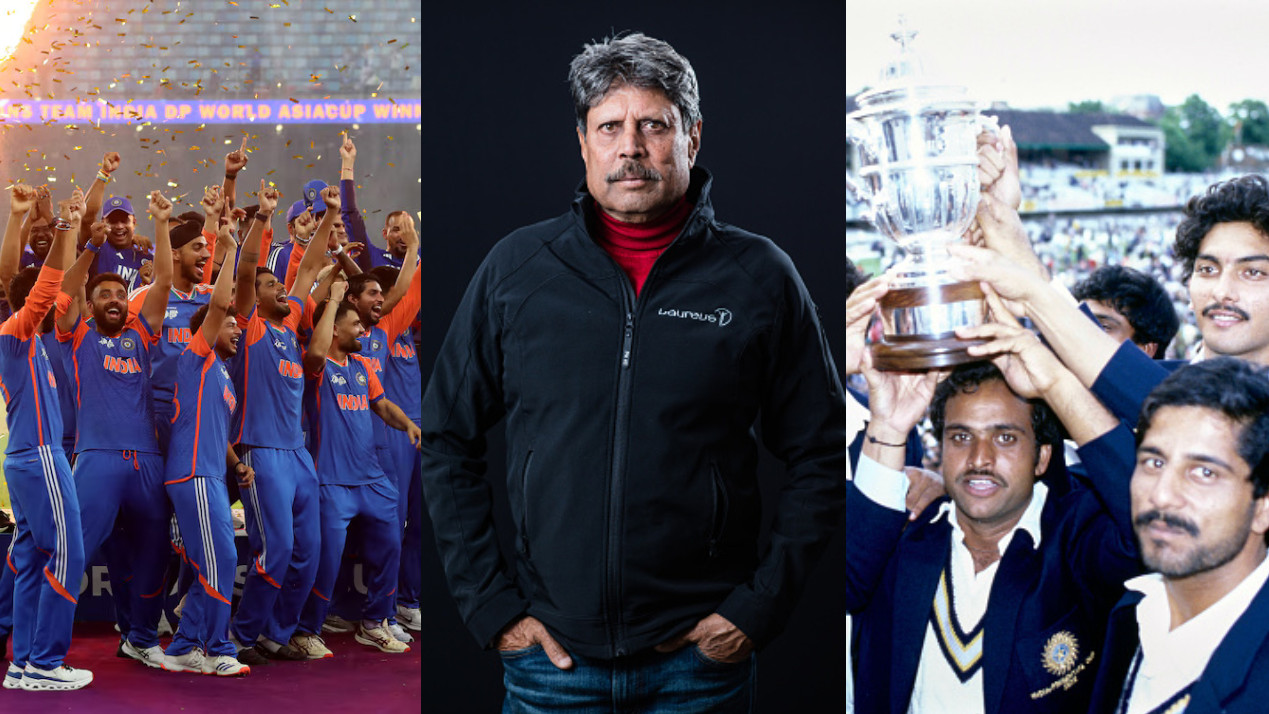 “Very difficult to say”- Kapil Dev on whether India’s 2025 Asia Cup winning team can defeat his 1983 World Cup winners in T20s