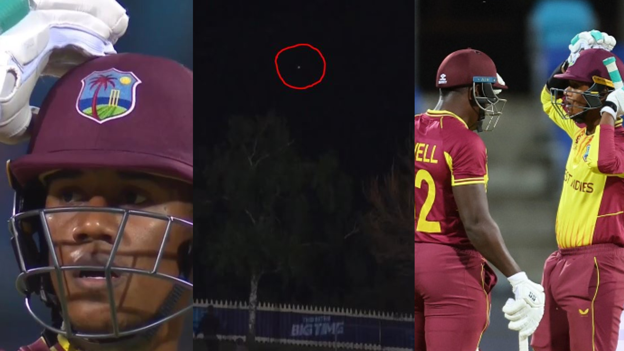 T20 World Cup 2022: WATCH- Akeal Hosein reacts in astonishment as Rovman Powell’s 104m six goes out of ground