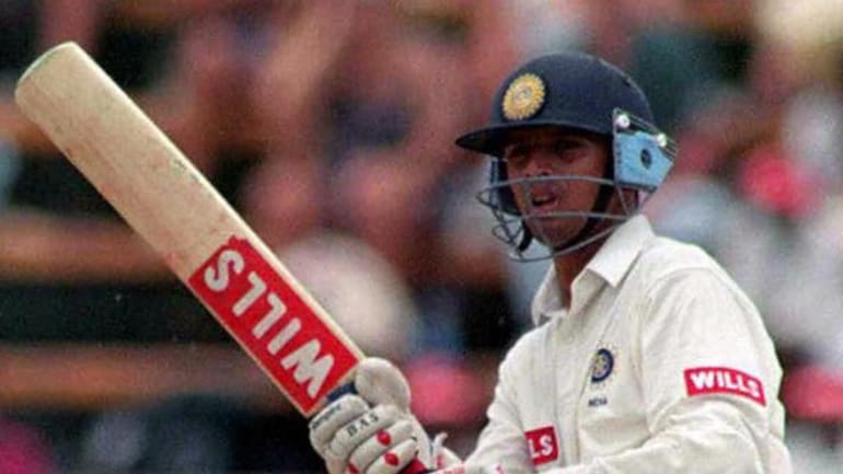 Rahul Dravid at the Wanderers in 1997 | AFP