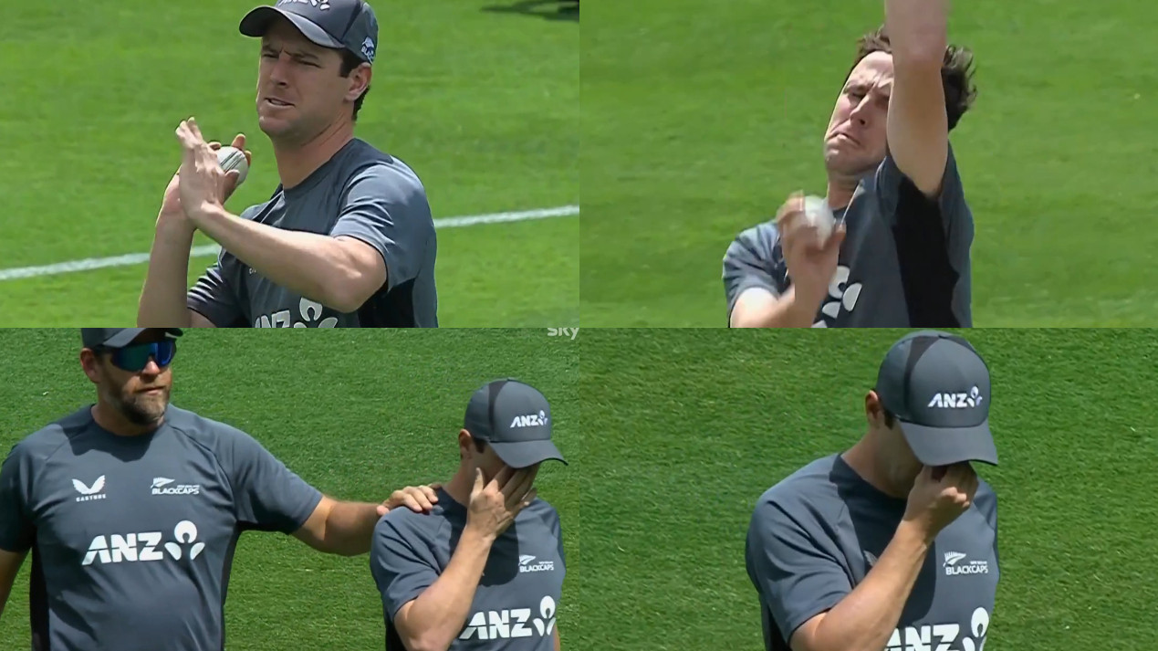 CT 2025: WATCH- New Zealand’s Matt Henry breaks down after being ruled out of Champions Trophy final