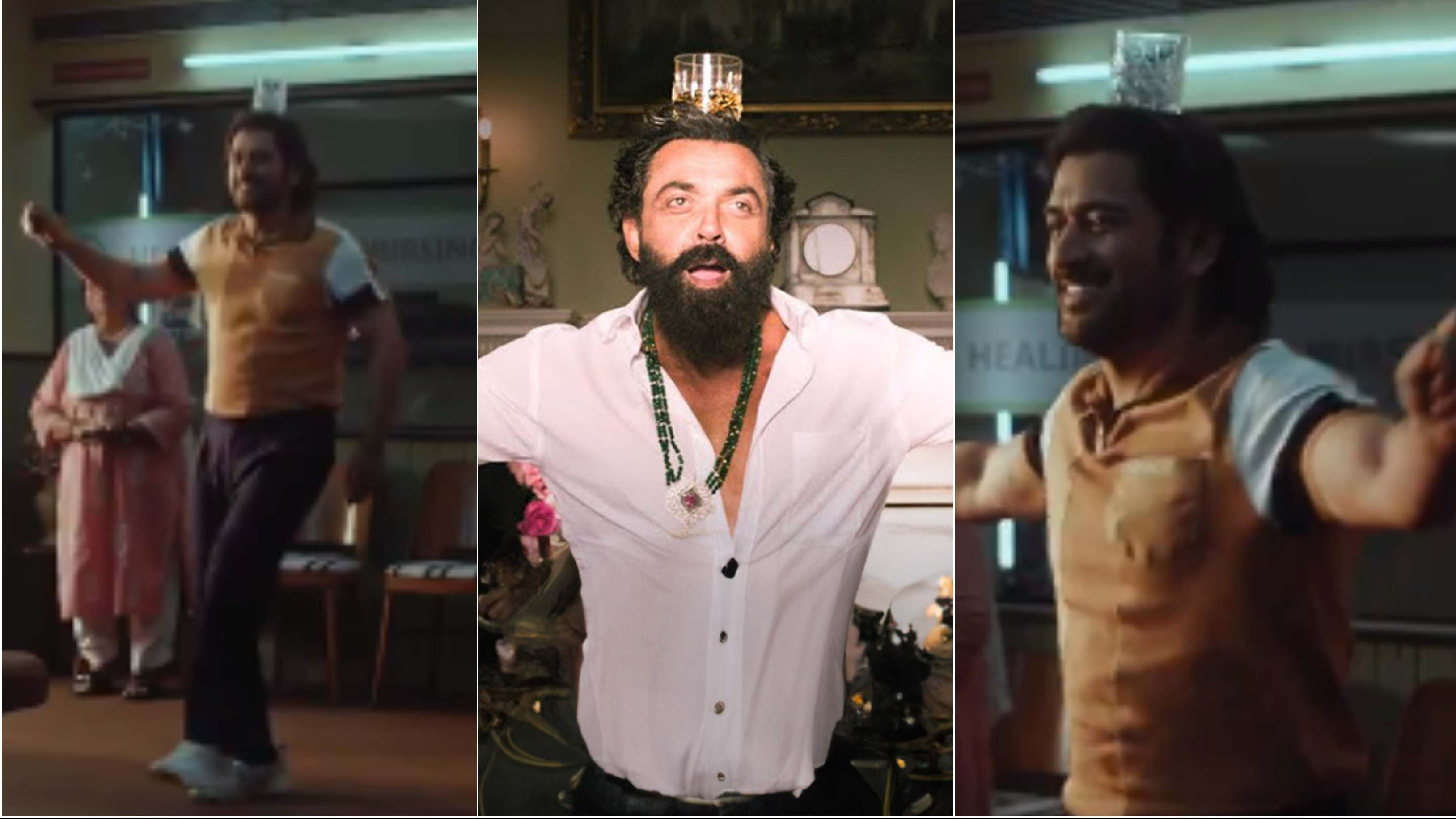 WATCH: MS Dhoni performs Bobby Deol’s iconic dance steps in a new advertisement
