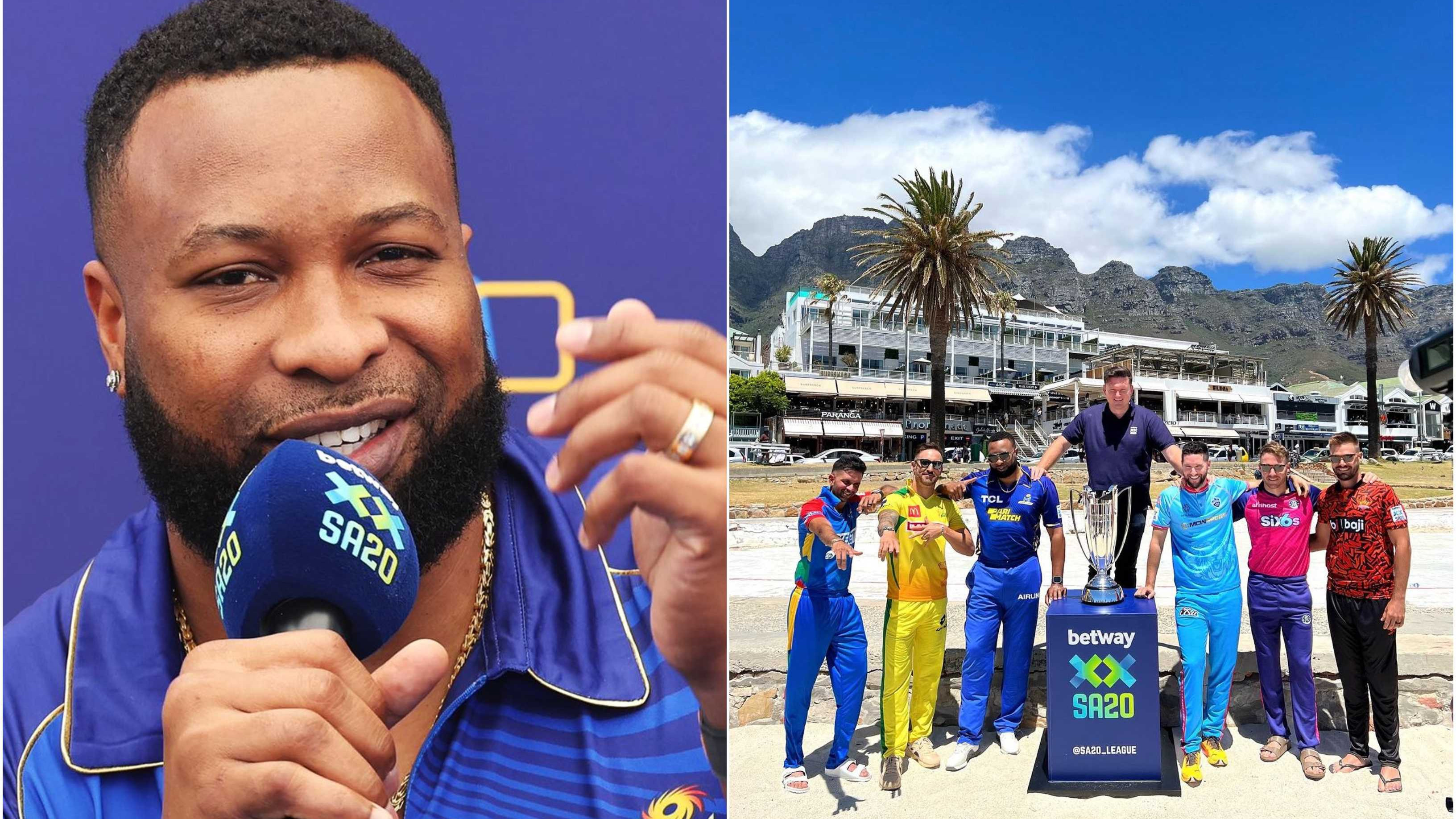 “Come back to South Africa”: Kieron Pollard reveals receiving Ben Stokes-Like text from MI Cape Town coach