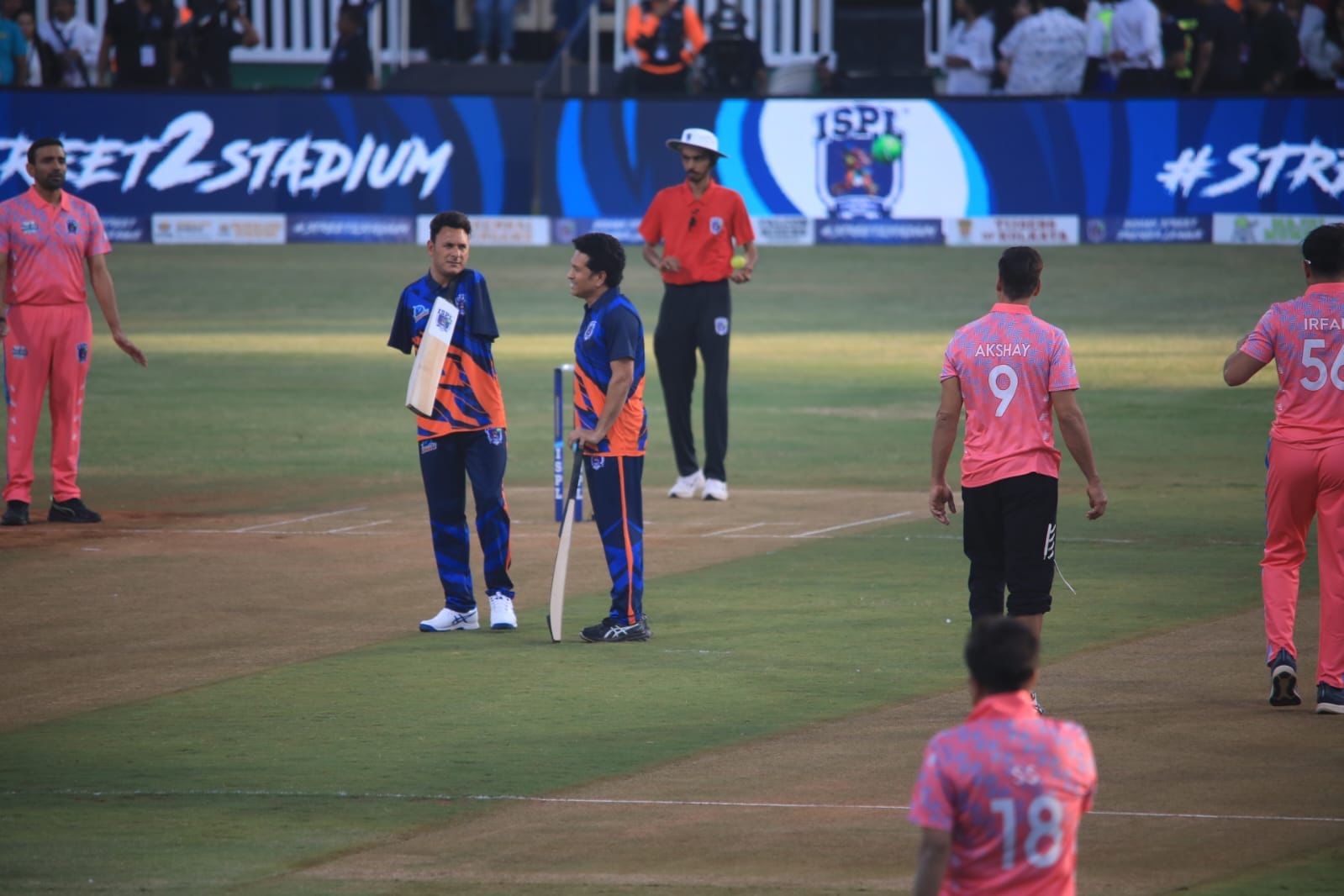 Tendulkar had opened with J&K's para cricketer Amir Hussain Lone | KNS Kashmir X