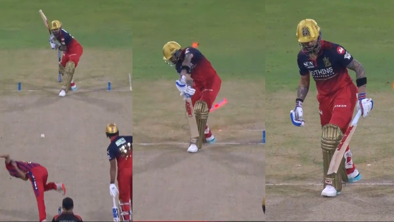 IPL 2026: WATCH- Virat Kohli gets castled by Prince Yadav's jaffa for a two-ball duck, his first in IPL after 1110 days