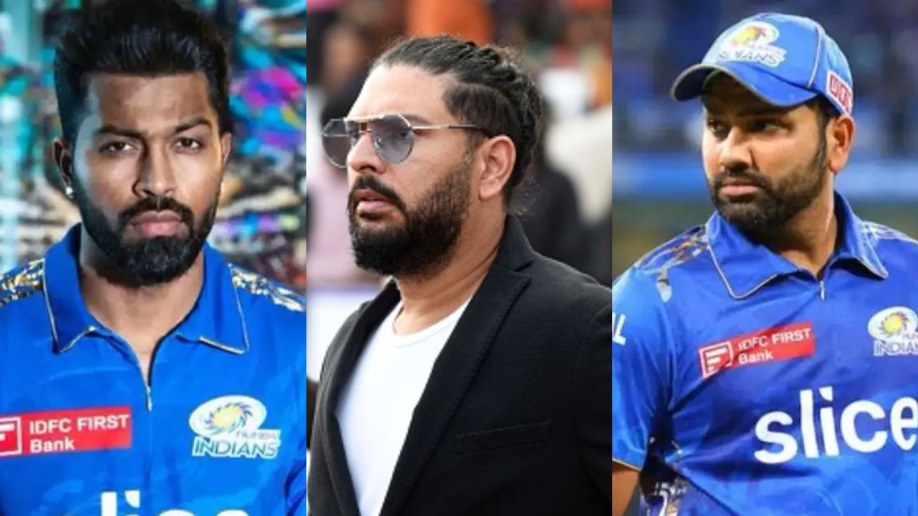 “If they have an issue they should..” Yuvraj Singh on Rohit Sharma-Hardik Pandya MI captaincy matter