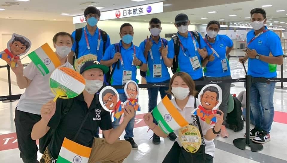 India's Archery team reached Japan | Twitter