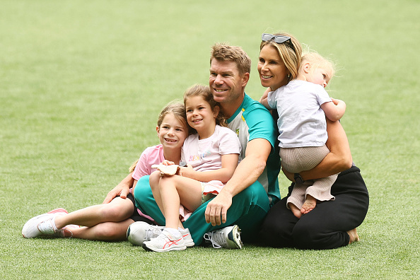 David Warner with his family  | GETTY 
