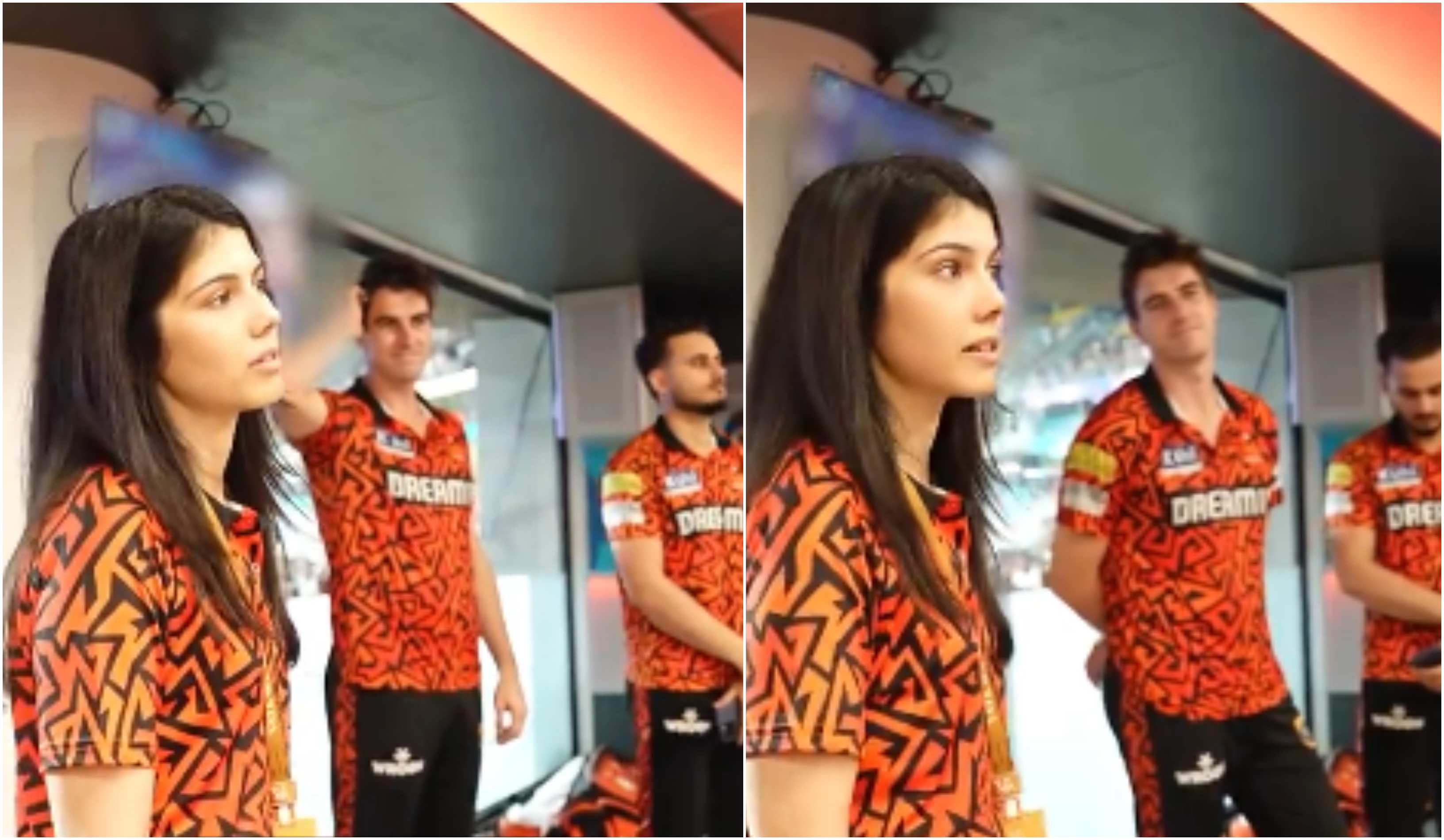 Kavya Maran addressing the SRH players | SRH/X