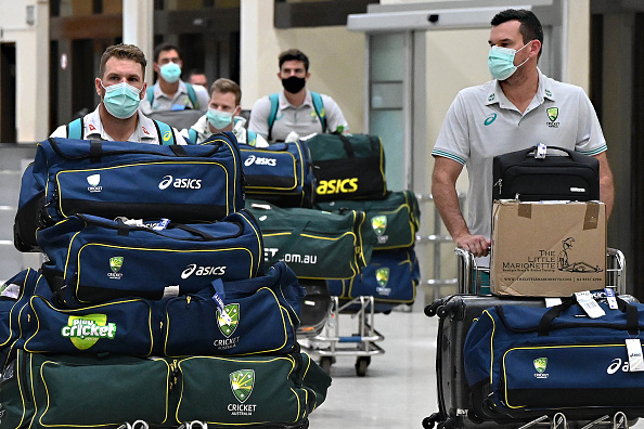 Aaron Finch-led Australia cricket team arrived in Sri Lanka on July 1| Getty Images