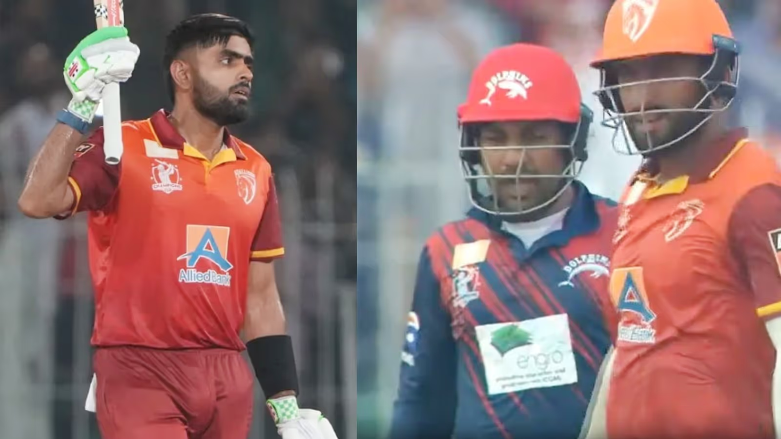 WATCH- “Inko Babar, Babar karne do”-Sarfaraz Ahmed sledges Babar Azam; Babar replies with 104* helping Stallions win by 174 runs