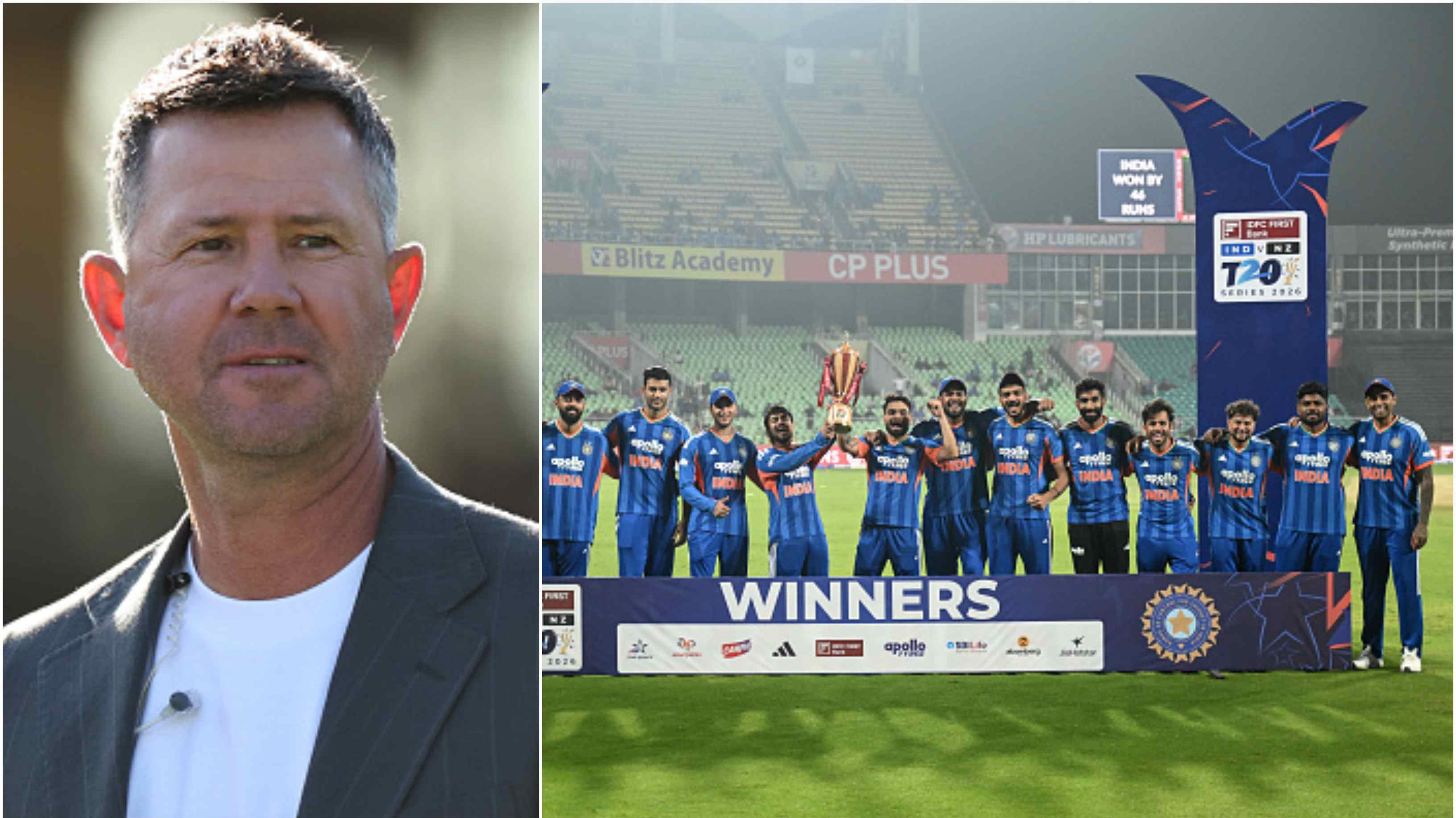 “Probably start as the clear favourites,” Ricky Ponting on India's chances at T20 World Cup 2026