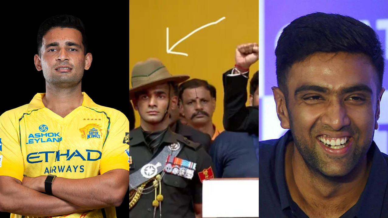 IPL 2026: “Duty always comes first”- R Ashwin spots Anshul Kamboj look-a-like during Vijay’s Tamil Nadu CM oath ceremony